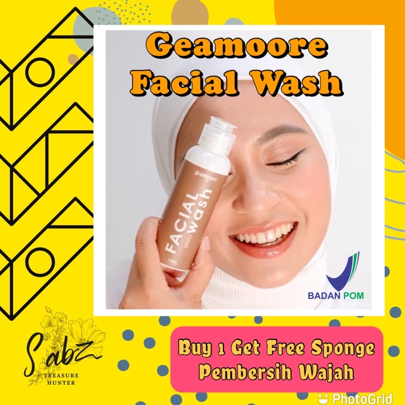 GEAMOORE FACIAL WASH (BPOM)