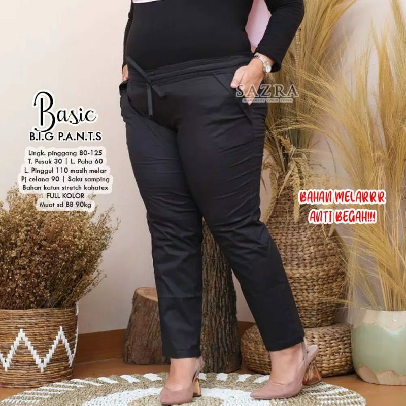 CelanaAntiBegahSazraKatunstretchMelarFittoxxlMurah