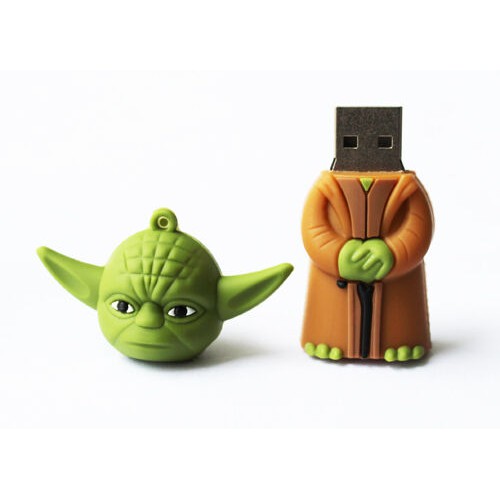 Flash Disk Usb 1gb/8gb/16gb/32gb/64gb/128gb/yoda Star Wars Untuk Pc/Hadiah