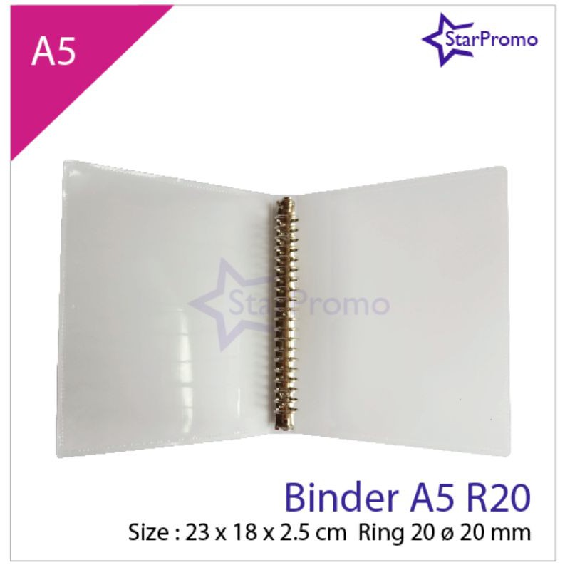 

Binder A5 Ring 20