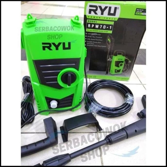 Mesin Steam Cuci Mobil Motor Jet Cleaner Tekiro Ryu Rpw 70-1 70 Bar