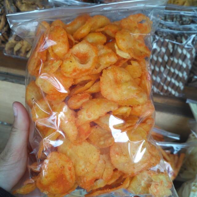 

keripik Hot Sumedang Comring Pedas Kemasan 200gr