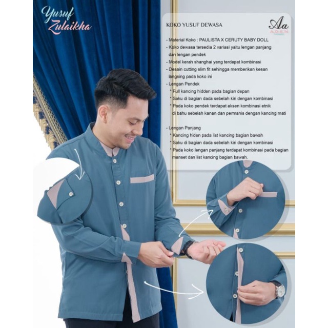 Koko Dewasa & Koko Anak Yusuf Ori by Aden