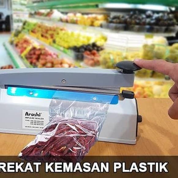 ➶ Arashi Impulse Sealer AIS 300 30cm Alat Perekat Press Plastik AIS300 ☃