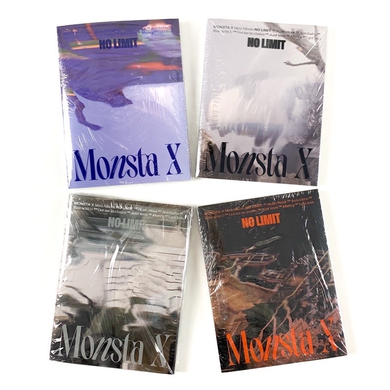 MONSTA X NO LIMIT ALBUM SEALED