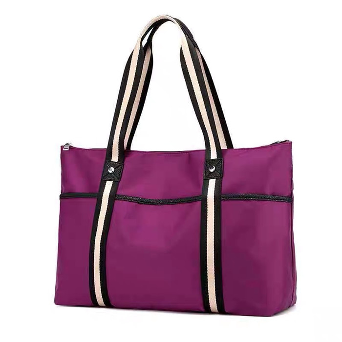 Tas Wanita Import Jinjing Travel Totebag Tote Bag CHIBAO CB4507 4507 - Purple