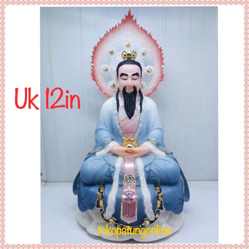 Patung Thai Shang Lao Jin Sam Ceng Kau Cu Set 12in