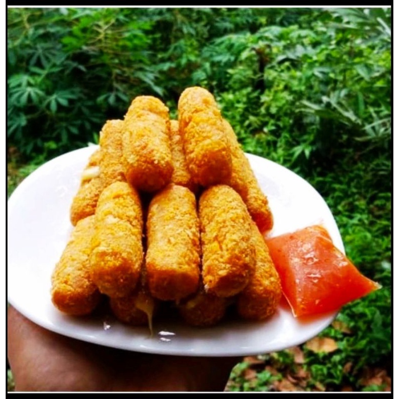 

MOZRENG (Mozarella goreng) CORNDOG MAKANAN RINGAN KEKINIAN KEMASAN ISI 10BIJI