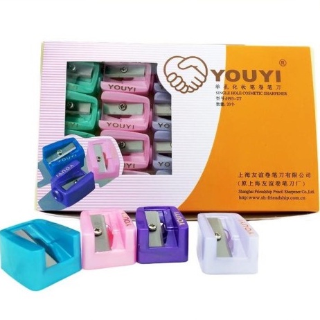 

[WMHOUSE] Serutan / Rautan / Sharpener Youyi 1 Lubang Kecil dan/(box isi 20pc)