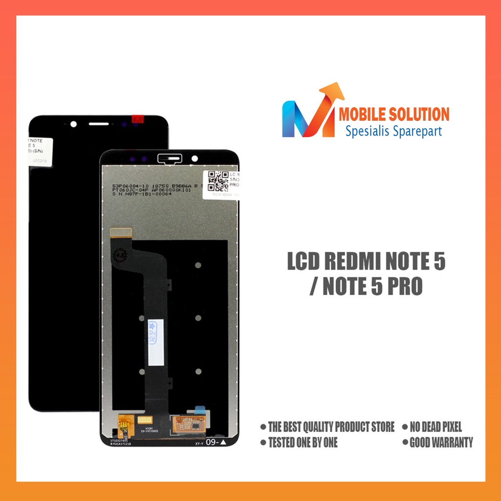 Grosir LCD Xiaomi Redmi Note 5 Pro Fullset Touchscreen ORIGINAL 100% + Packing / Bubbel