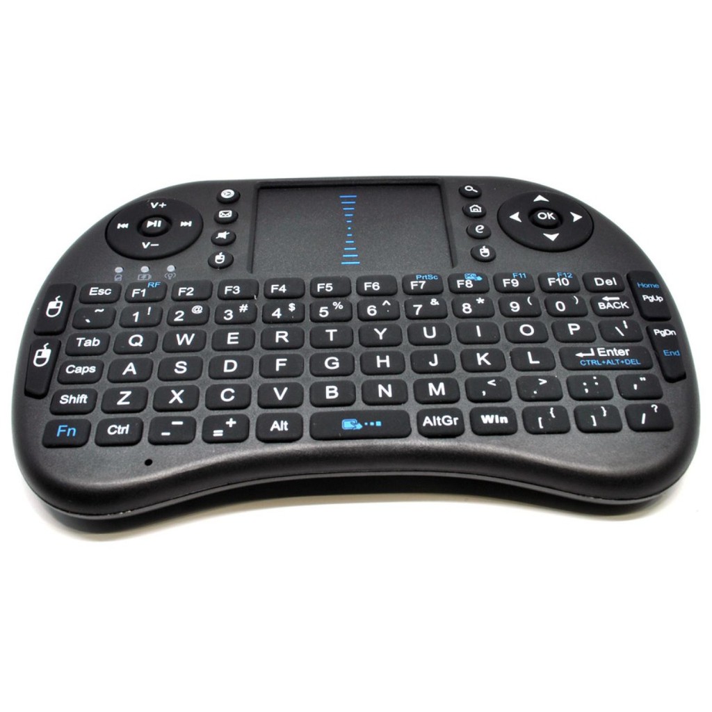 Taffware Mini Keyboard Wireless 2.4GHz dengan Touch Pad &amp; Mouse