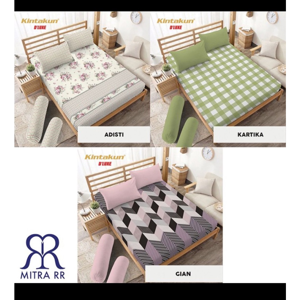 Sprei Kintakun Deluxe Queen Size No 2 160 x 200 Seprai Kintakun Dluxe 160