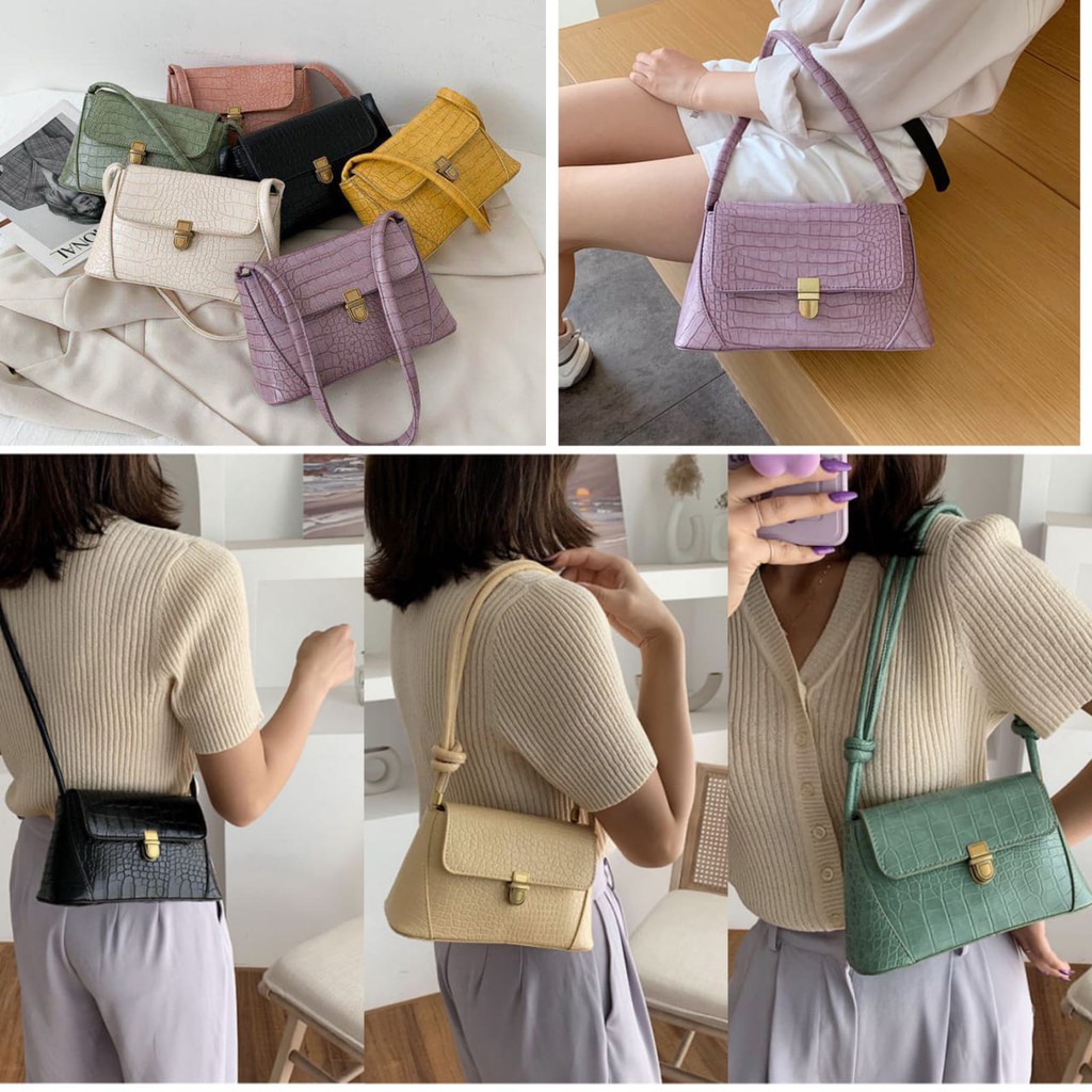 Rowling (Tas-50) Tas Wanita Mini Fashion Wanita/Tas Wanita Untuk Berpergian Casual Mewah Import Dan Berkualitas