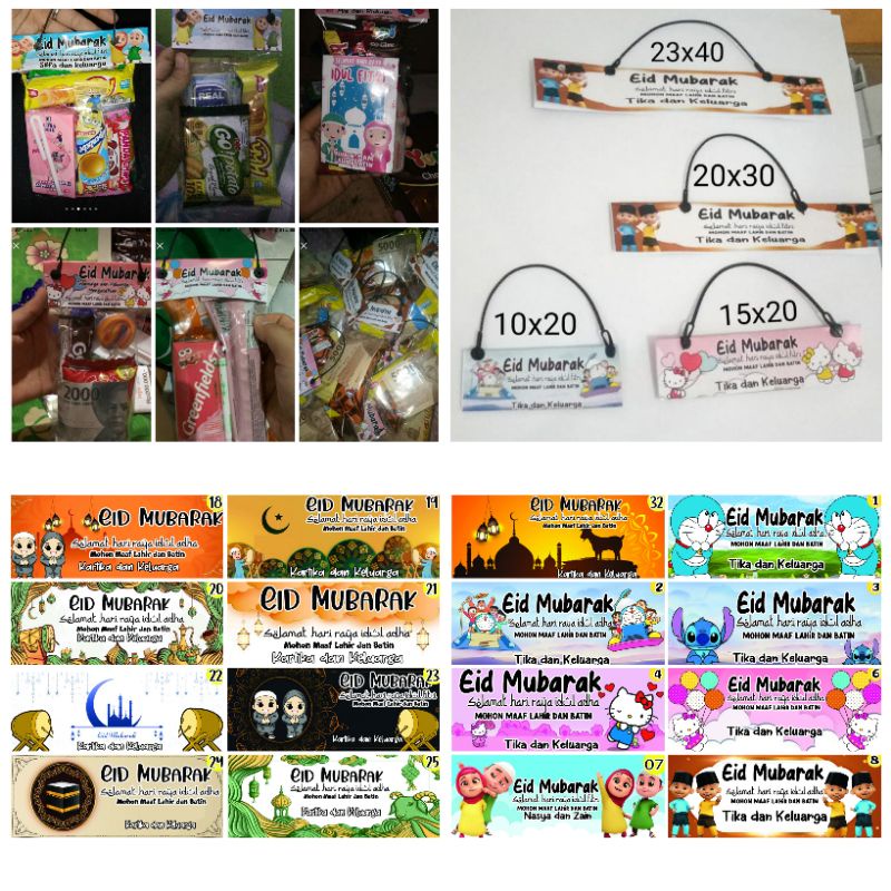 

TAS SNACK LEBARAN IDUL ADHA 10x20cm PLASTIK THR ULANG TAHUN SOUVENIR AMPLOP PERNIK IDUL ADHA MURAH