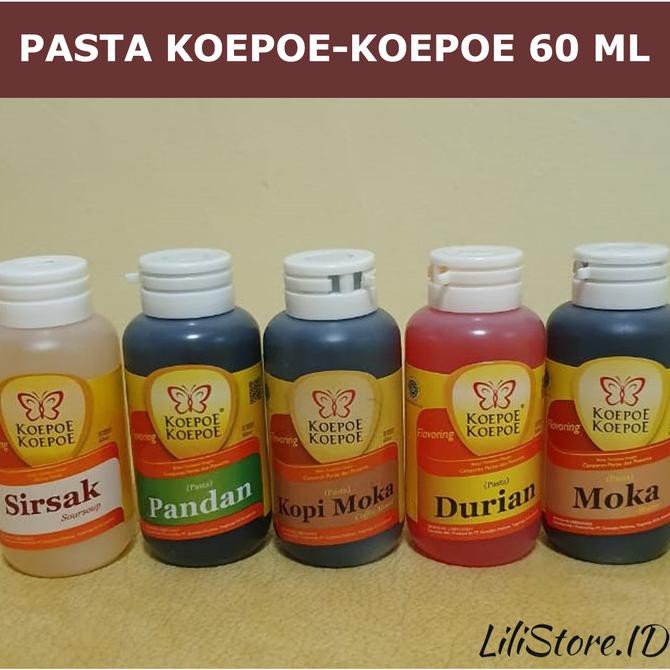 

PASTA KOEPOE-KOEPOE 60 ml - Pandan TERBATAS Kode 392