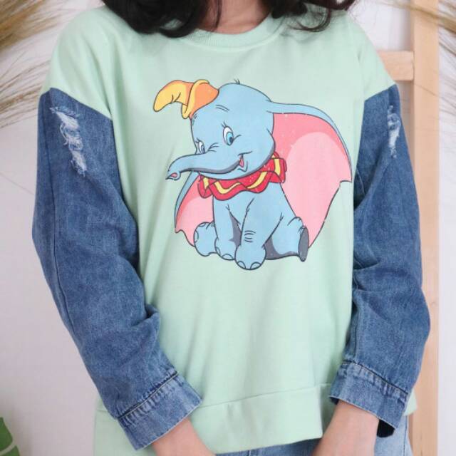 Dumbo pastel sweater/jaket-mix/levis-baju-sweater/promo-terbaru