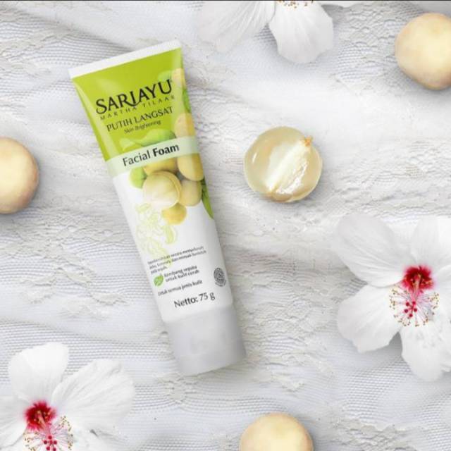 [75 GR] SARIAYU FACIAL FOAM PUTIH LANGSAT / SABUN MUKA SARI AYU PUTIH LANGSAT