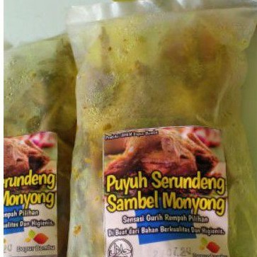

Puyuh Ungkep Serundeng isi 5 Sambel Monyong / Frozen food / Puyuh Ungkep