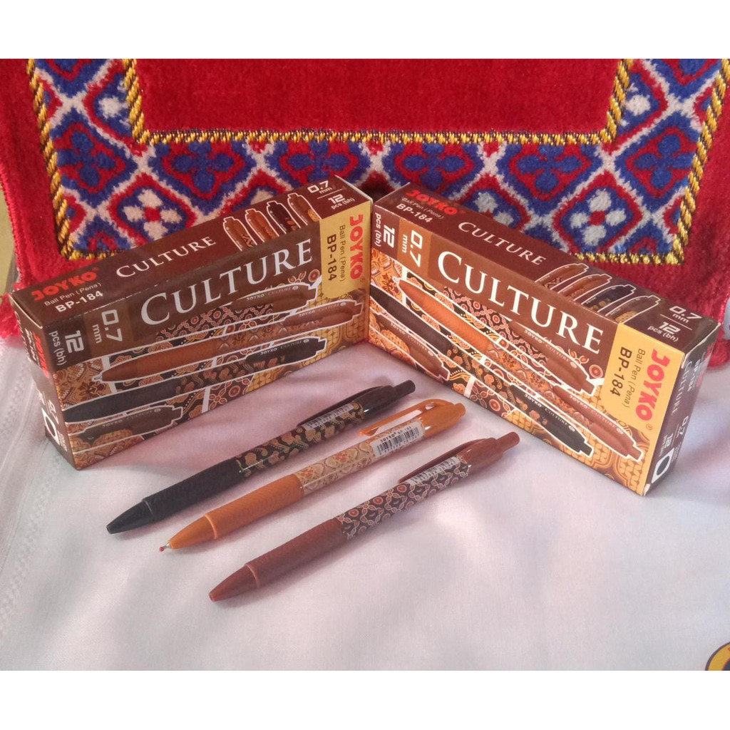 

Pulpen/Pena Joyko Culture Batik BP-184 Cetek