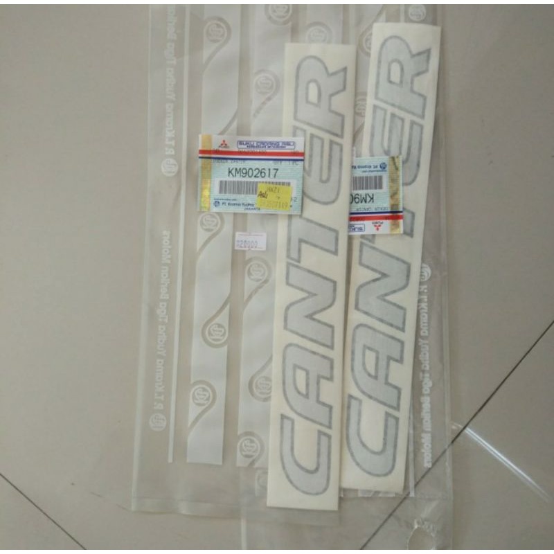STIKER CANTER ORIGINAL PART