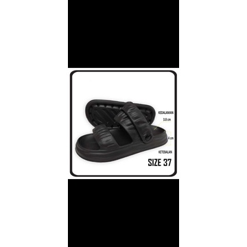 Hema-Sandal Wanita Slop Ban Dua Neww