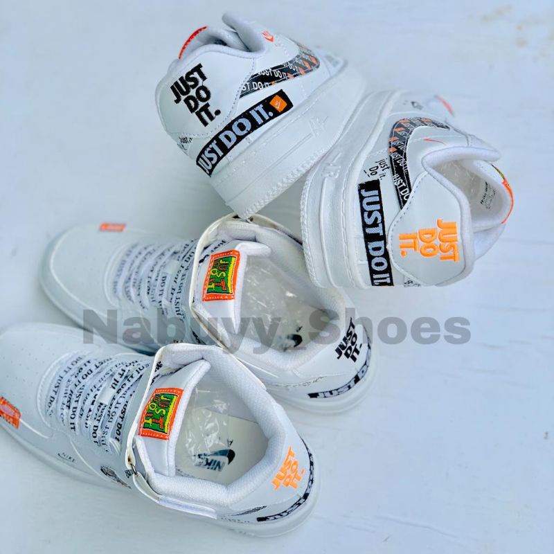 (COD) MAN &amp; LEDIES SEPATU WANITA DAN PRIA NK3 A1R FORC3 1 ONE JOS DO IT FULL WHITE PUTIH POLOS SEPATU PUTIH SBEAKERS WANITA DAN PRIA SEPATU TINGGI HIGT SEPATU PENDEK SEPATU PUTIH SEPATU KASUL SNEAKERS MASAKINI