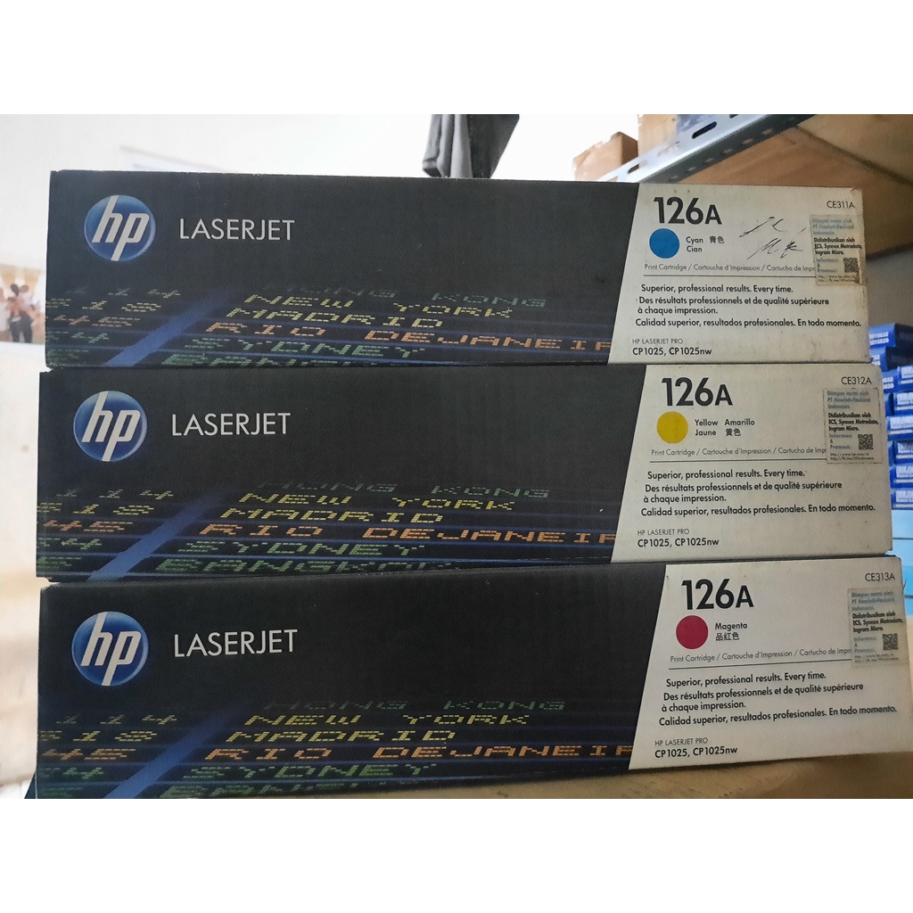Toner Cartridge HP laserjet 126A [CE310] [CE311] [CE312] [CE313] Original