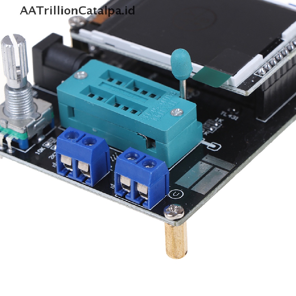 (AATrillionCatalpa) Gm328a Modul Tester Transistor Dioda LCR ESR