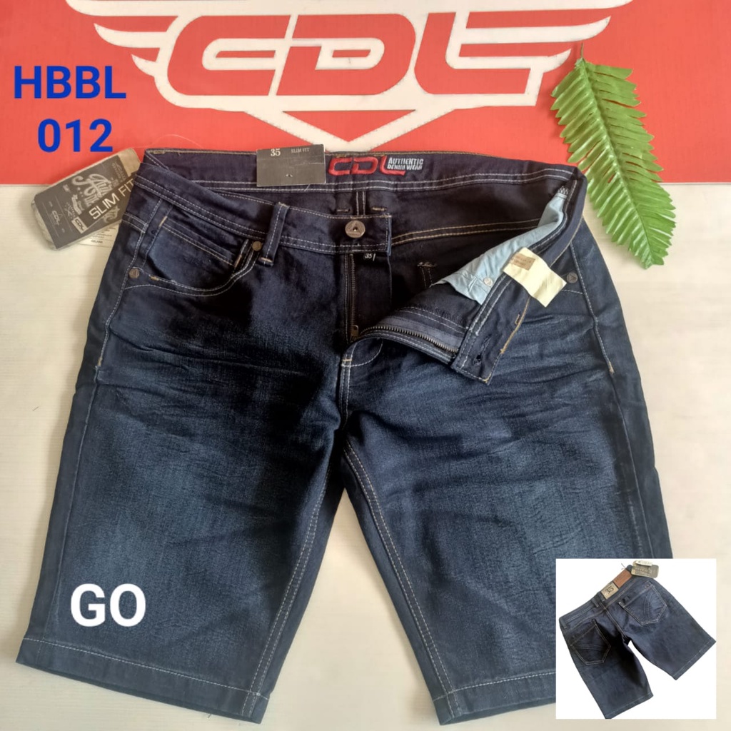 gof CDL by (CARDINAL) CELANA JEANS Pendek Pria Regular Distro Original