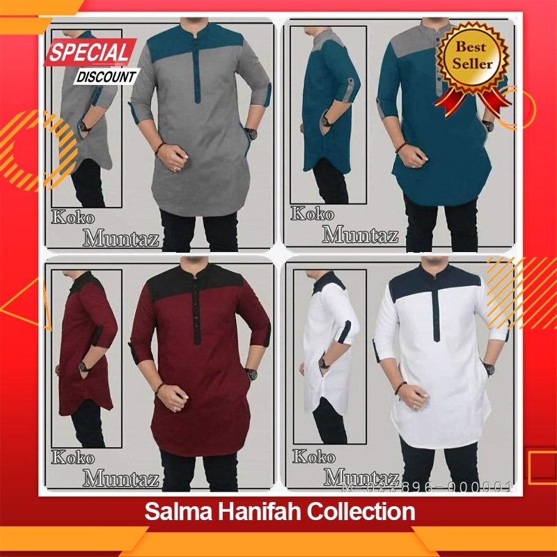 Fashion Pakaian Busana Kemeja Kmeja Baju Kaos Atasan Gamis Jas Jubah Koko Coco Sholat Kurta Qurta Ba