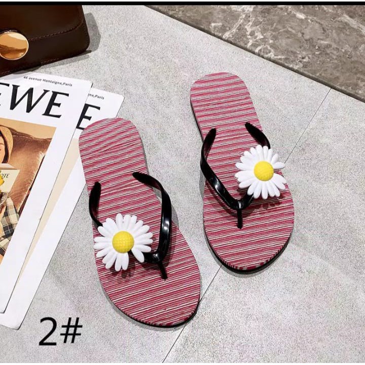 sandal jepit wanita blaster bunga/sandal jepit wanita murah