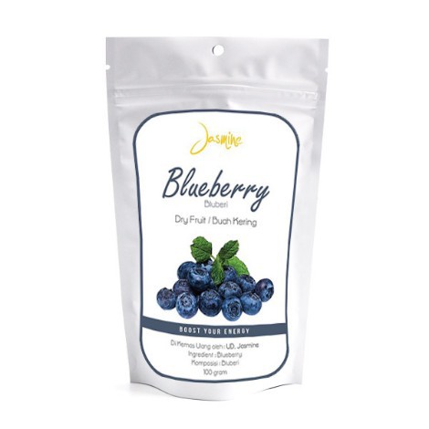 

JASMINE DRY FRUIT BLUEBERRY 100G