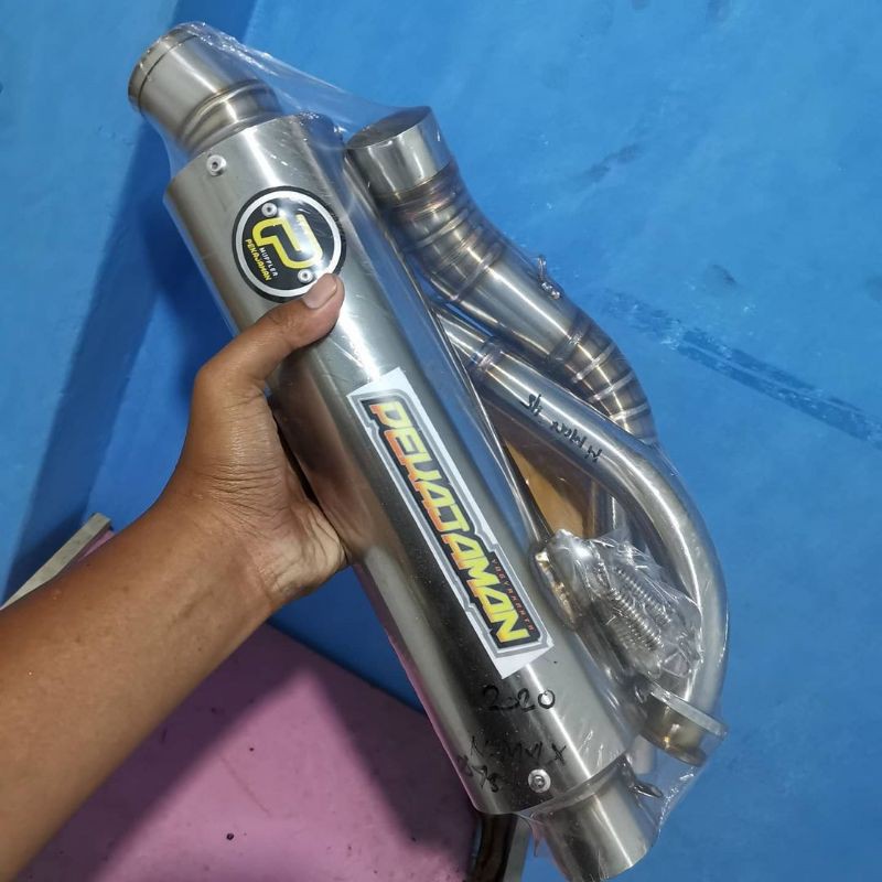Knalpot Pekajaman Bulat Nmax/Aerox Original