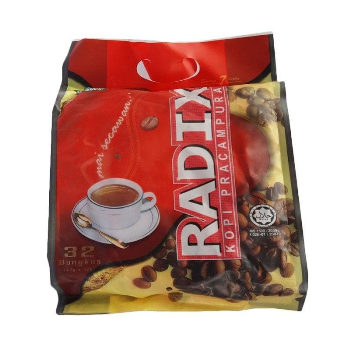 

t01thy Radix Kopi Pracampuran Mai Secawan 32 Sachets Hpa Buatan Malaysia Ds20X11