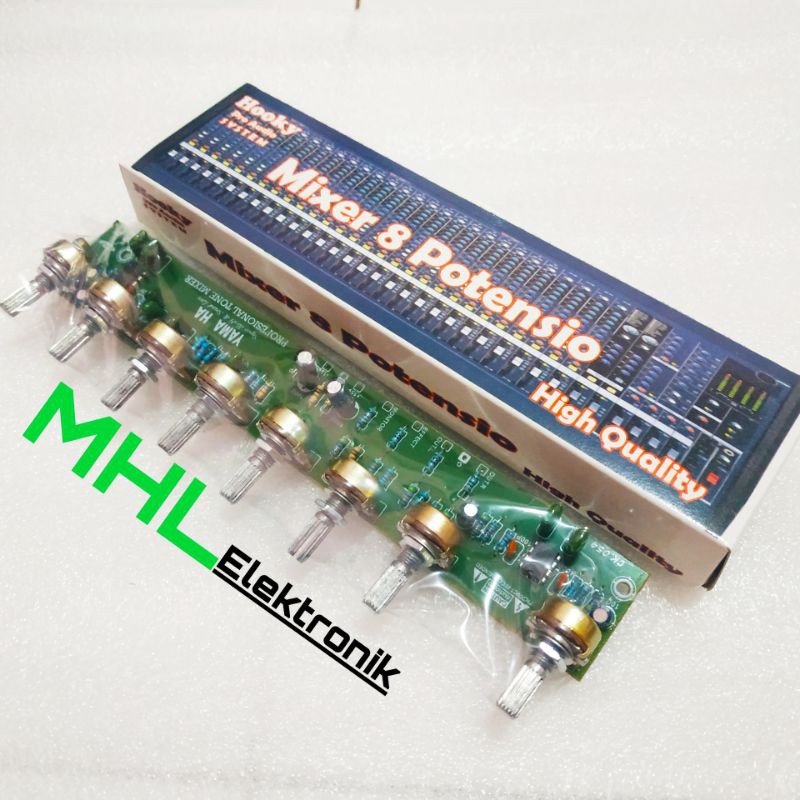 Kit Mixer 8 Potensio YAMAHA High Quality HOOKY Pro Audio System