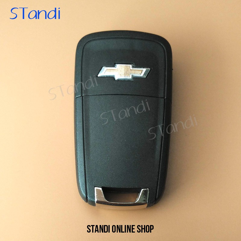 Casing Kunci Lipat Flip Key Chevrolet Spin Orlando Trax Cruze Aveo