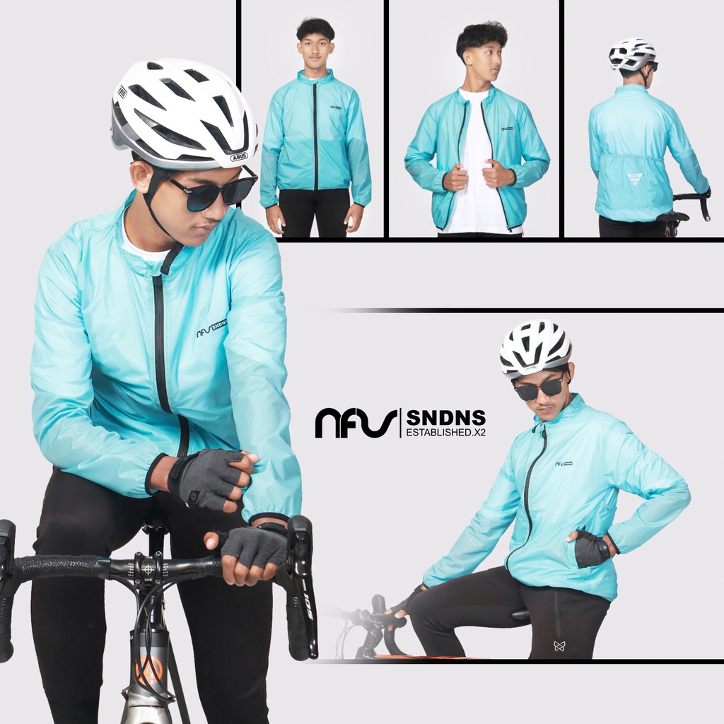 Jaket Sepeda Lightweight Cycling Jacket  Windproof Windbreaker