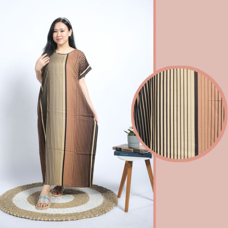 daster bali habel verell panjang semata kaki rayon premium baju tidur murah-K39