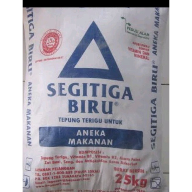 TERIGU SEGITIGA  KARUNGAN, SAMEDAY/INSTANT