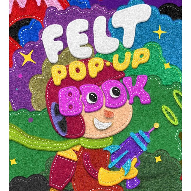 Felt Popup Book Maker - Photoshop - Business Branding