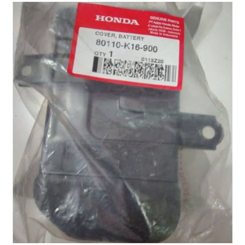 Cover Assy Battery Tutup Baterai Aki Scoopy Fi NON LED Asli HGP 80110-K16-900