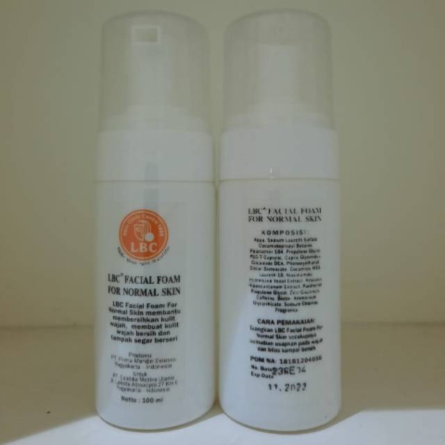 LBC Facial Foam For Normal Skin