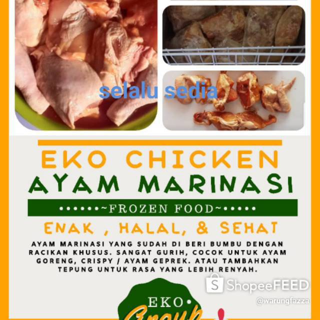

Ayam Marinasi dan ikan marinasi