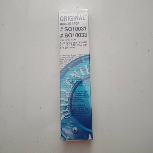 

Dijual pita printer epson SO10031 pita LQ 2170