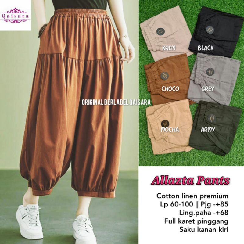 KULOT LINEN ALLAZTA PANT BY QAISARA