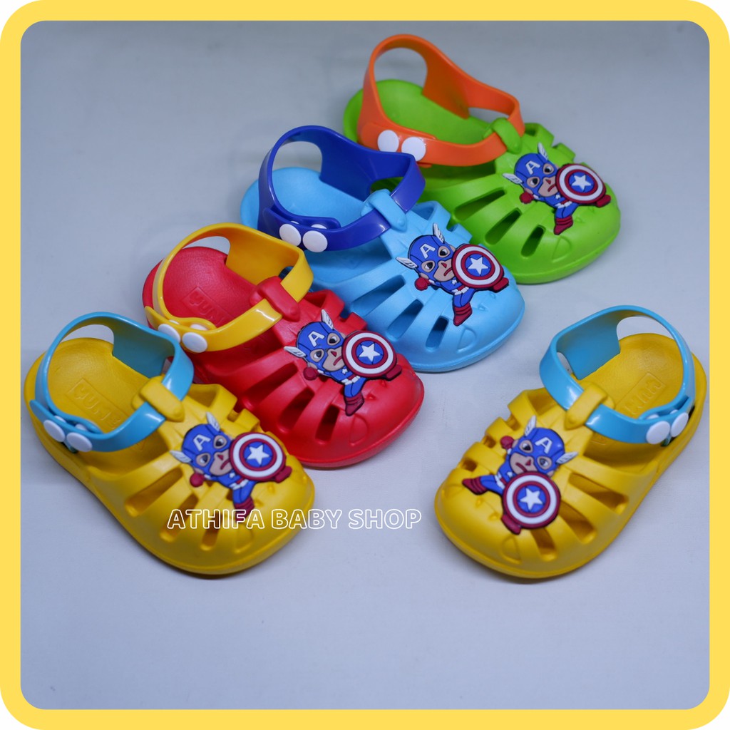 Sandal Bayi Sepatu Sendal Gunung Anak laki laki perempuan cowok cewek  balita kecil umur 2 3 4 tahun