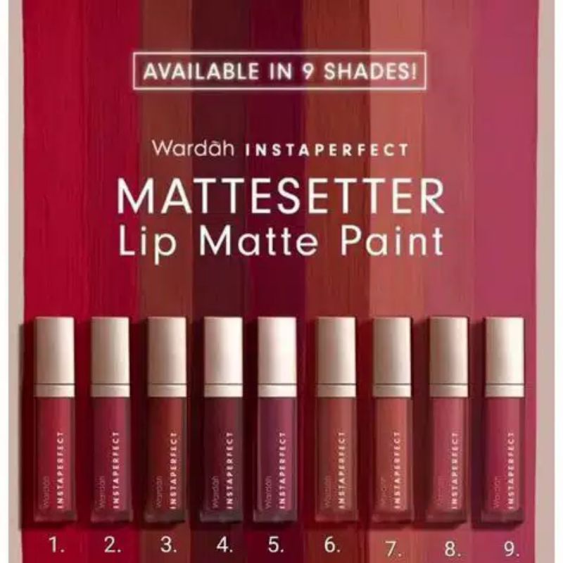 WARDAH Instaperfect Mattesetter Lip Cream Matte