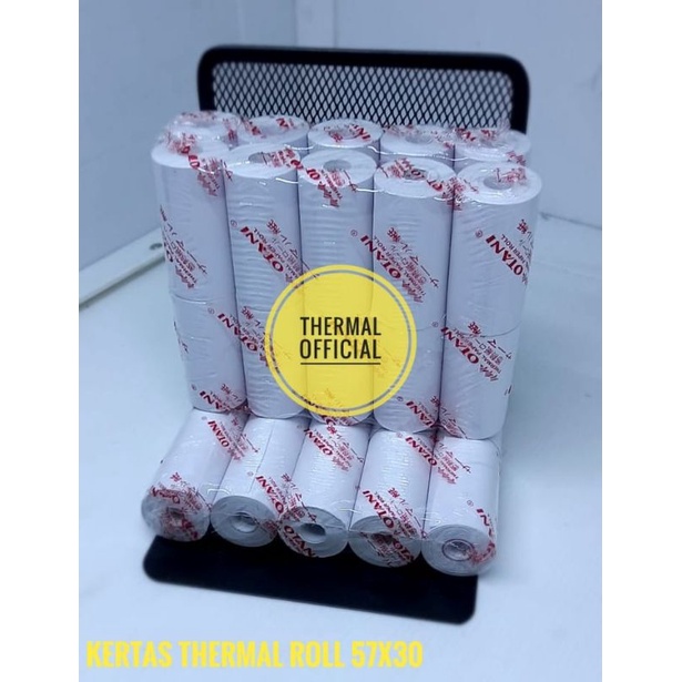 

Kertas Thermal Roll ukuran 57 x 30