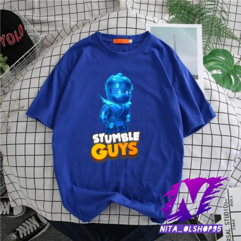 kaos stumble guys baju kaos anak stumble guys epic