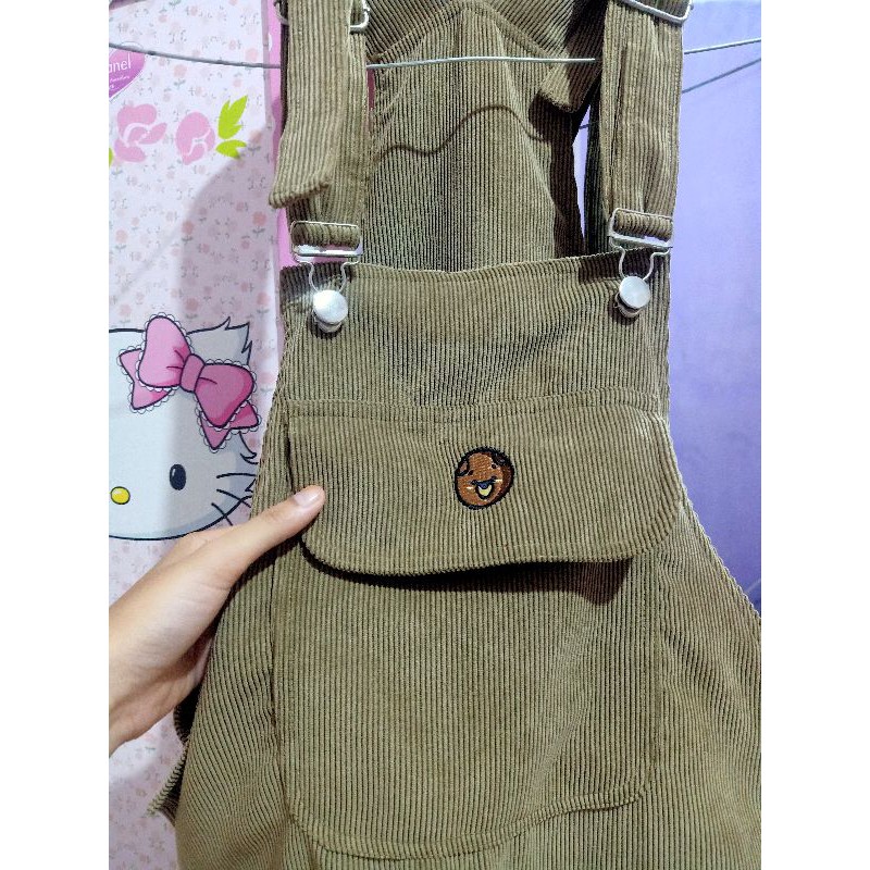 Preloved Choco Brown Overall CRSL